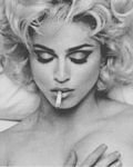 pic for Madonna smoking